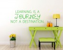 Learning is Quotes Wall Decal Motivational Vinyl Art Stickers